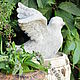 Figurine Pigeon concrete bird figurine for garden Provence Vintage. Figurines. Decor concrete Azov Garden. Online shopping on My Livemaster.  Фото №2