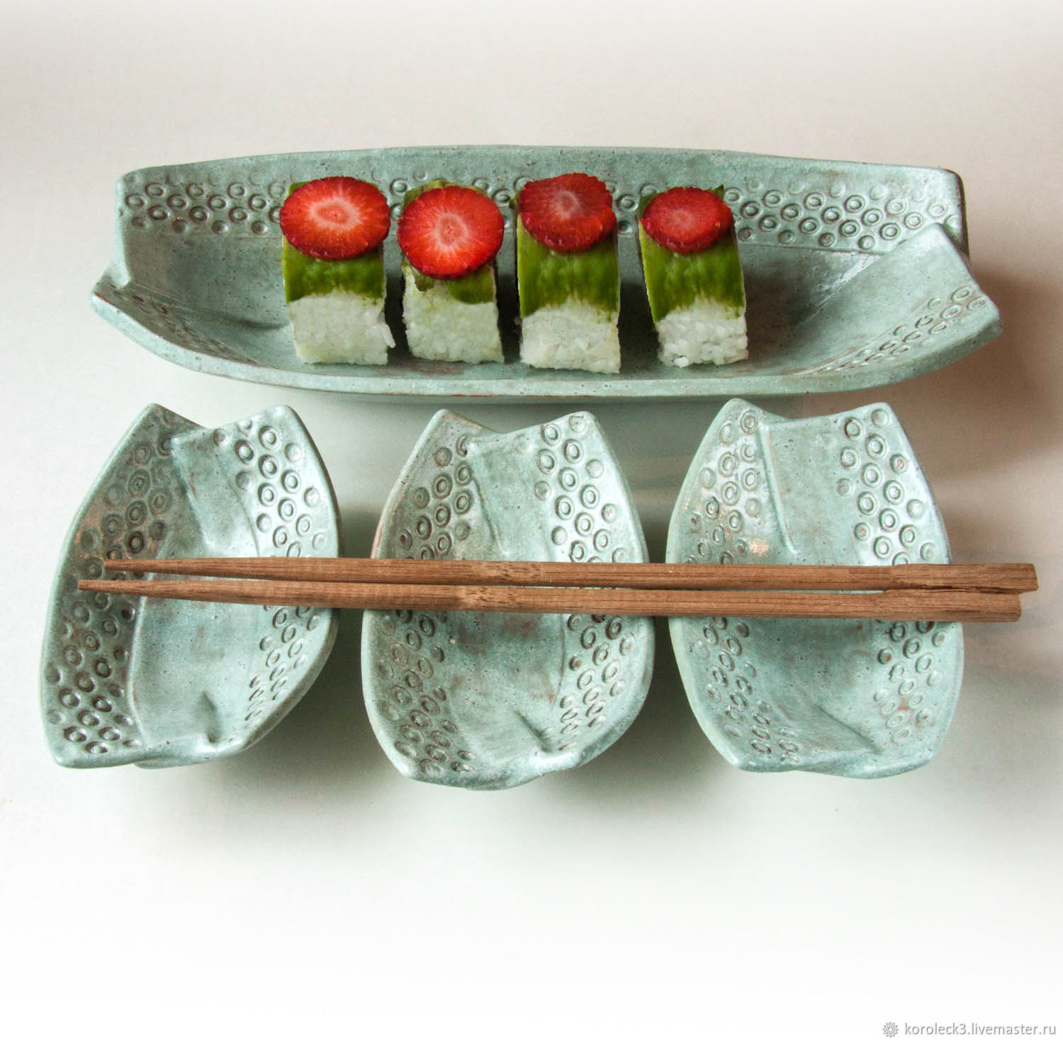Набор посуды для суши и роллов купить фото 11