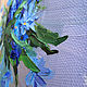 Oil painting Heavenly Scilla. Pictures. Dubinina Ksenya. Online shopping on My Livemaster.  Фото №2