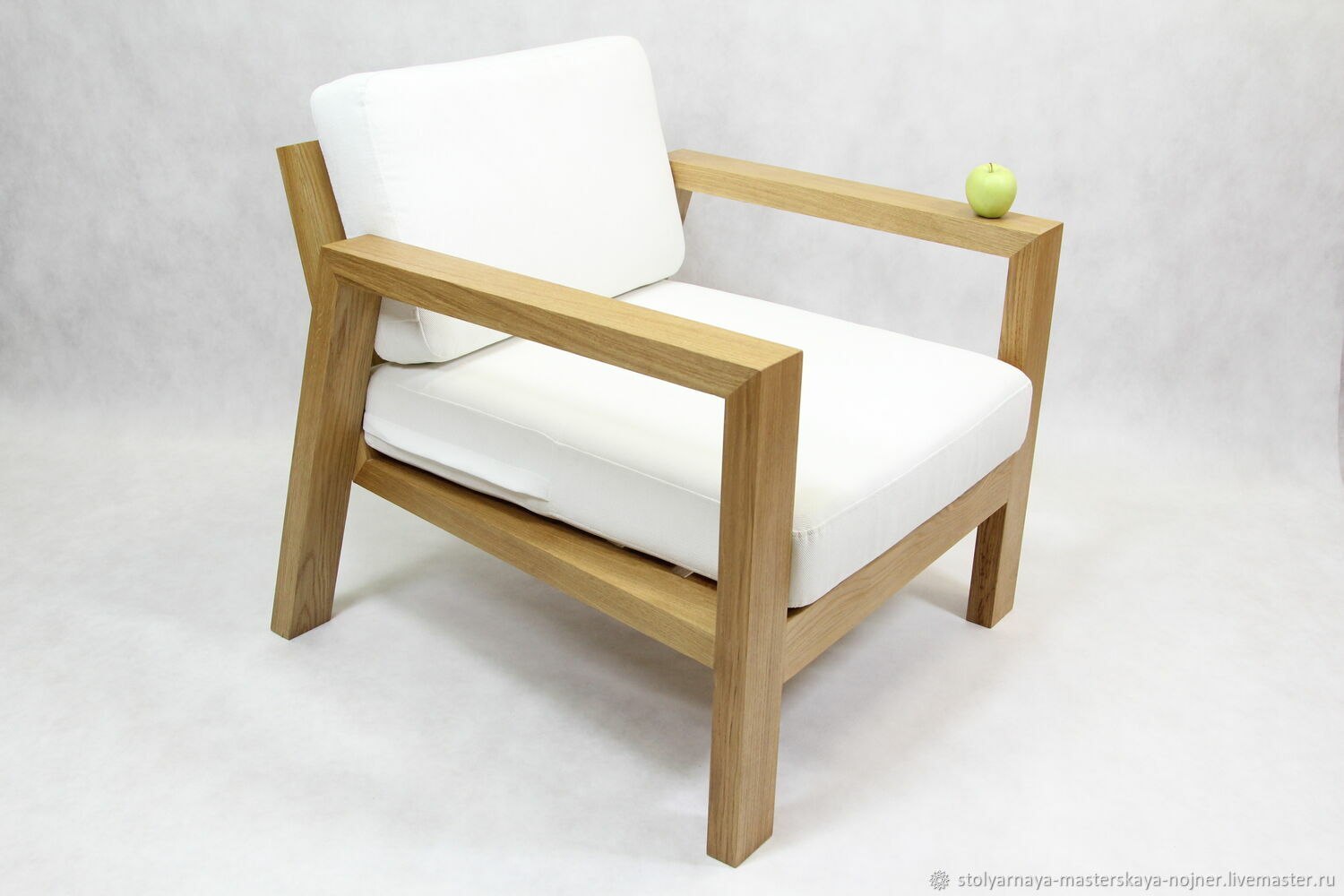 Дизайнерское кресло для отдыха из массива дуба NR в интернет-магазине ...