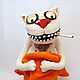 Pat the cat! Soft toy red cat Vasya Lozhkina. Stuffed Toys. Dingus! Funny cats and other toys. My Livemaster. Фото №5