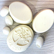 Косметика ручной работы handmade. Livemaster - original item WHITE CHOCOLATE delicate craft soap with silk. Handmade.