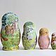«Утро в лесу». Матрешки. Mariya Voronina Matryoshka. Интернет-магазин Ярмарка Мастеров.  Фото №2