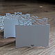 !Table place card -cutting, cardboard design, Scrapbooking cuttings, Mytishchi,  Фото №1