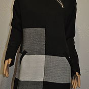 Одежда handmade. Livemaster - original item Knitted tunic,46-50p.. Handmade.