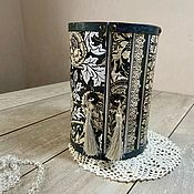 Для дома и интерьера handmade. Livemaster - original item Box: Jewelry box Vintage in black. Handmade.