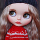 Кукла Блайз Blythe Doll Custom Ooak. Кукла Кастом. Anastaskot. Интернет-магазин Ярмарка Мастеров.  Фото №2