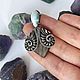 Заказать Кулон серебро и морёный дуб эльфийской. Aventure.Jewelry. Ярмарка Мастеров. . Подвеска Фото №3