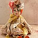 Кукла ручной работы Тедди долл Марфуша, 29 см, Интерьерная кукла, Екатеринбург,  Фото №1