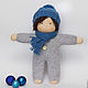 Order Matveyka - sewn doll overalls 31 cm. bee_littlefamily. Livemaster. . Stuffed Toys Фото №3