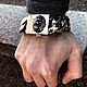 Браслет "Lion King" из серебра 925 пробы. Браслет-цепочка. BUGAKOV jewelry. Интернет-магазин Ярмарка Мастеров.  Фото №2