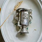 Винтаж handmade. Livemaster - original item Vintage Silver Plated Flower Vase Stand England. Handmade.