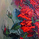 Oil Painting on canvas "A corner red roses". Pictures. Filin-art. Online shopping on My Livemaster.  Фото №2