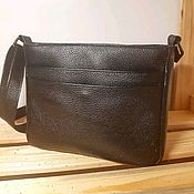 Crossbody bag made of genuine leather