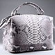 Genuine Python Leather Clasp Bag IMP0531Z, Classic Bag, Moscow,  Фото №1