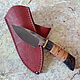 Knife 'Aztec' h12mf birch bark stab.karelka, Knives, Vorsma,  Фото №1