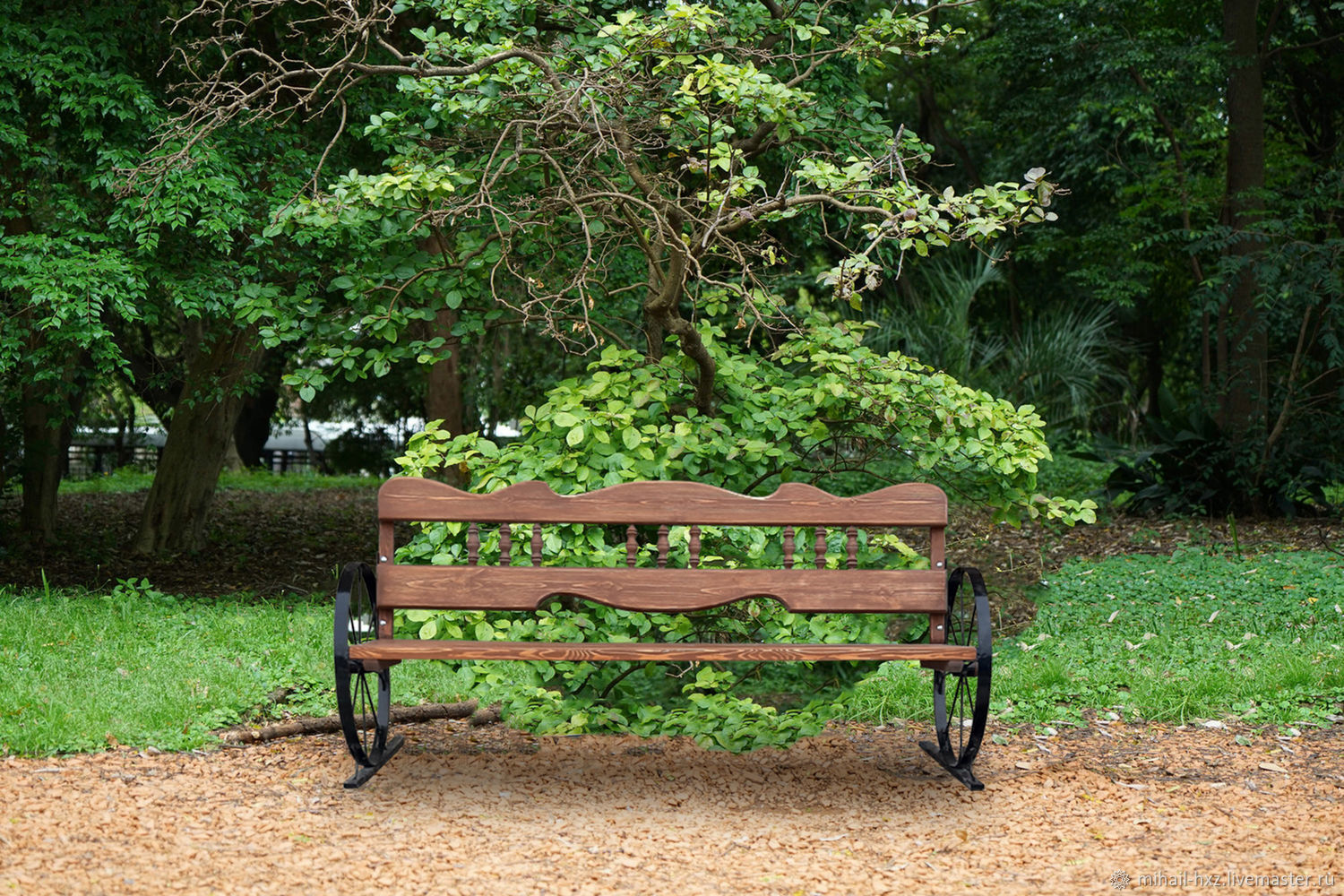 Скамейка для сада и дачи в интернет-магазине Ярмарка Мастеров по цене ...