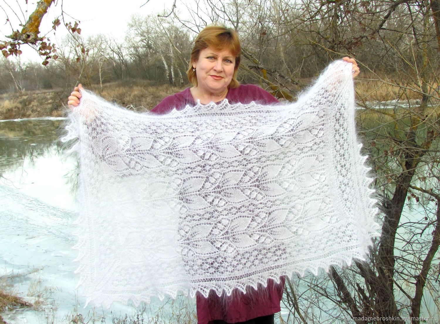 изделия из козьего пуха палантин. пуховая ручная работа. палантин скандика. пуховая шаль мила федюкова. саша климова пуховый платок.