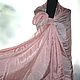 Stole Silk Pink Women's long wide hijab sheila azra, Wraps, Tver,  Фото №1