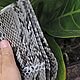 Кошелек мужской из натуральной кожи питона. Кошельки. HEDONISTBALI. Интернет-магазин Ярмарка Мастеров.  Фото №2