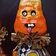 Candy Corn Monsters. Интерьерная кукла. Madolls-. Ярмарка Мастеров.  Фото №5