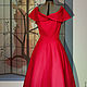 Silk dress ' - retro Girls Pin - UP'. Dresses. Lana Kmekich (lanakmekich). Online shopping on My Livemaster.  Фото №2