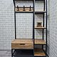   Прихожая в стиле лофт *. Гардеробы. BRAUS [LOFT]. Ярмарка Мастеров.  Фото №4