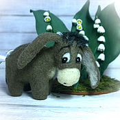 Куклы и игрушки handmade. Livemaster - original item Eeyore. The donkey felt. Toy. Handmade.