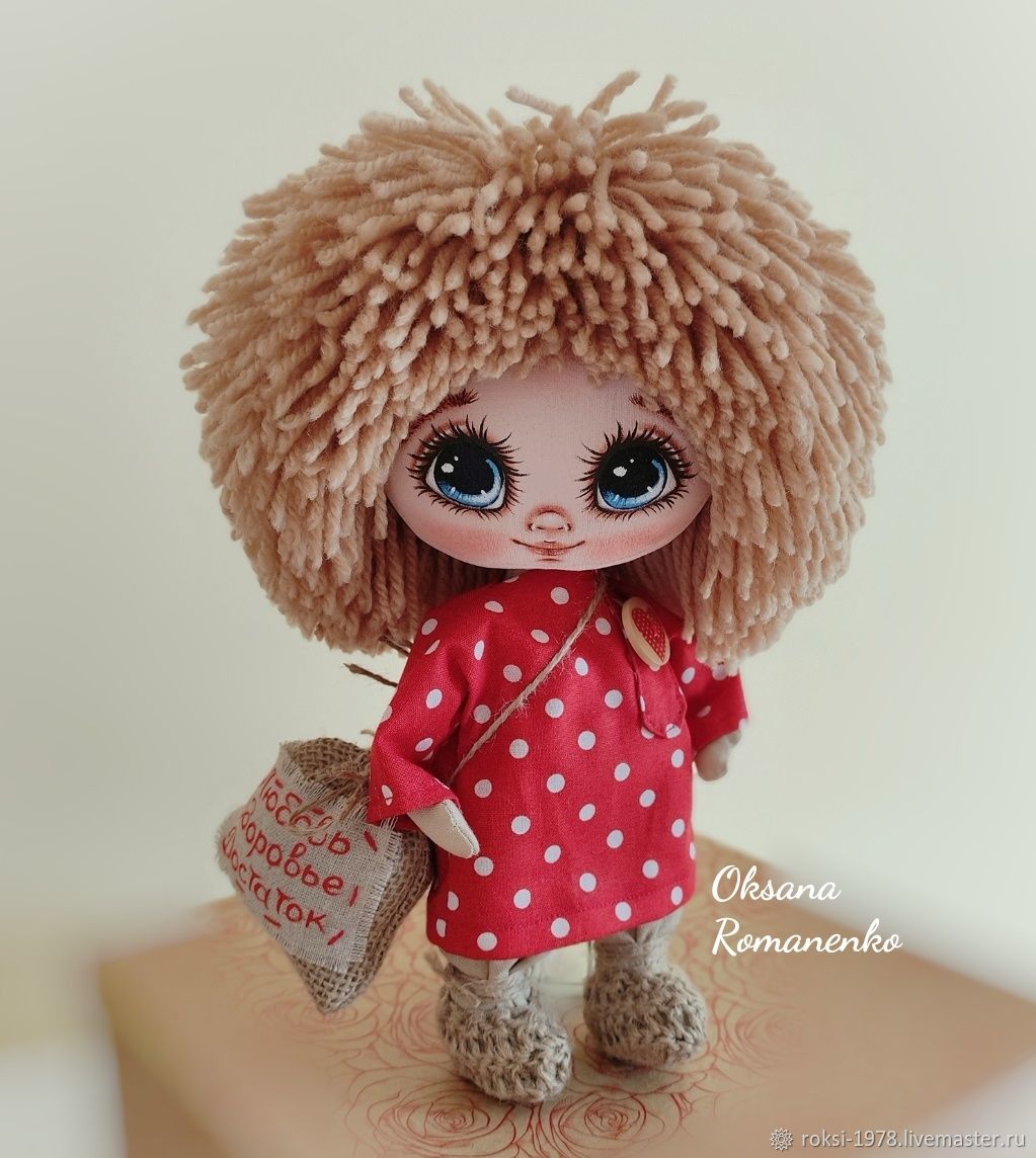 Куклы и игрушки (домовёнок) – купить изделия ручной работы в магазине l2luna.ru