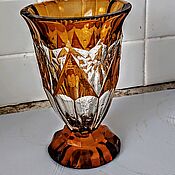 Винтаж handmade. Livemaster - original item Art Deco Vase 1930-39 Rudolf Hlouszek. Handmade.