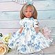 Заказать  Vestida de Azul, Antonio Juan. Alex Makarenko CuteDollDress (wintersky). Ярмарка Мастеров. . Одежда для кукол Фото №3
