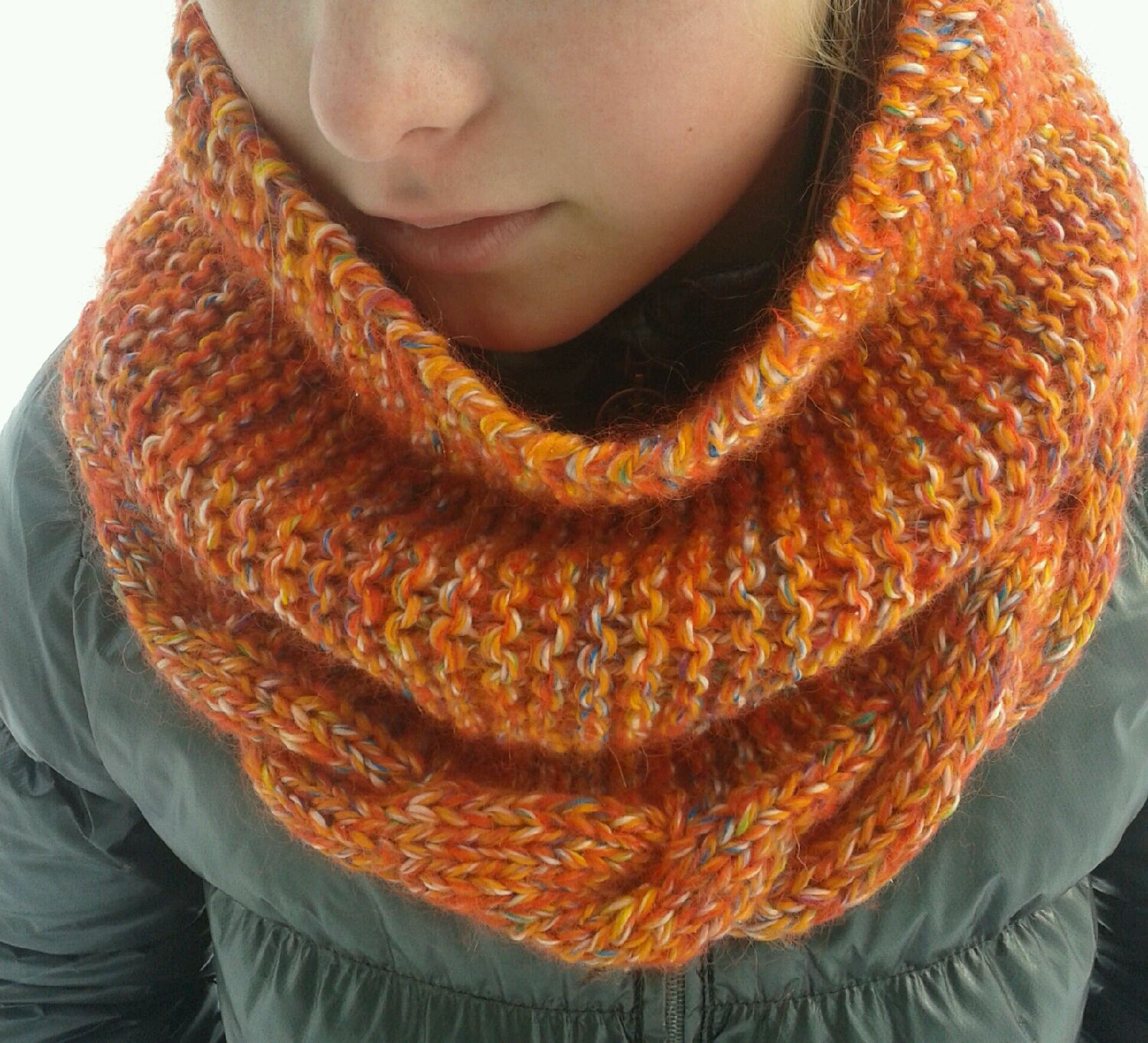 Снуд вязаный "Рыжий... нереально рыжий" в интернет-магазине на Ярмарке ...