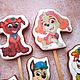 Gingerbread puppy Patrol 6pcs. Gingerbread Cookies Set. cookiezanna. Online shopping on My Livemaster.  Фото №2