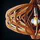 Деревянный светильник Орион вишня, люстра из дерева, подвесная лампа. Потолочные и подвесные светильники. Деревянные светильники Woodshire (woodshire). Ярмарка Мастеров.  Фото №6
