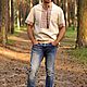 Летняя мужская вышиванка с коротким рукавом. Рубашки мужские. Etno Moda. Интернет-магазин Ярмарка Мастеров.  Фото №2