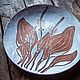  hand-sculpted and painted 'Plantain', Dish, Ekaterinburg,  Фото №1