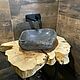 Раковина из натурального камня. Мебель для ванной. Раковины из натурального камня/слэбы. Ярмарка Мастеров.  Фото №4