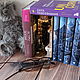 Заказать  Вставка на книжную полку BookNook Библиотека. Елена (zebra-brooch). Ярмарка Мастеров. . Элементы интерьера Фото №3