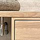 Hanging cabinet under the sink made of solid oak ' White Oak'. Furniture for baths. uloft. My Livemaster. Фото №5