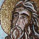 Икона из мозаики "Пророк Илия". Иконы. Студия мозаики Wizdecor. Ярмарка Мастеров.  Фото №4