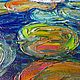 Painting Pond with water lilies oil paints on canvas. Pictures. vettochka. My Livemaster. Фото №5
