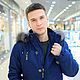 Заказать Мужская парка"Эгоист"с песцом и каракулем,трансформер. Ирина (dneproart). Ярмарка Мастеров. . Парки Фото №3