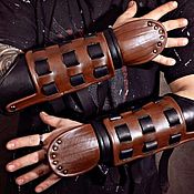 Субкультуры handmade. Livemaster - original item Viking Bracers. Handmade.