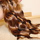 Order Hair for dolls is natural. ( Intense brown). Hair and everything for dolls. Livemaster. . Doll hair Фото №3