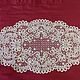 tablecloth snowflake. Tablecloths. kruzheva-21 (krugeva-21). Online shopping on My Livemaster.  Фото №2