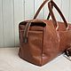 Order Travel bag genuine leather. MiTonA. Livemaster. . Travel bag Фото №3