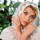 Фата-капюшон для венчания в церкви, Фаты, Москва,  Фото №1