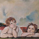  ' Angels of the Sistine Madonna' pastel painting, Pictures, Ekaterinburg,  Фото №1