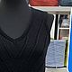 Базовый топ. Топы. KnitMaster. Интернет-магазин Ярмарка Мастеров.  Фото №2