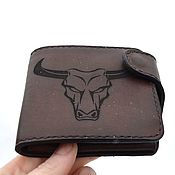 Leather wallet №31